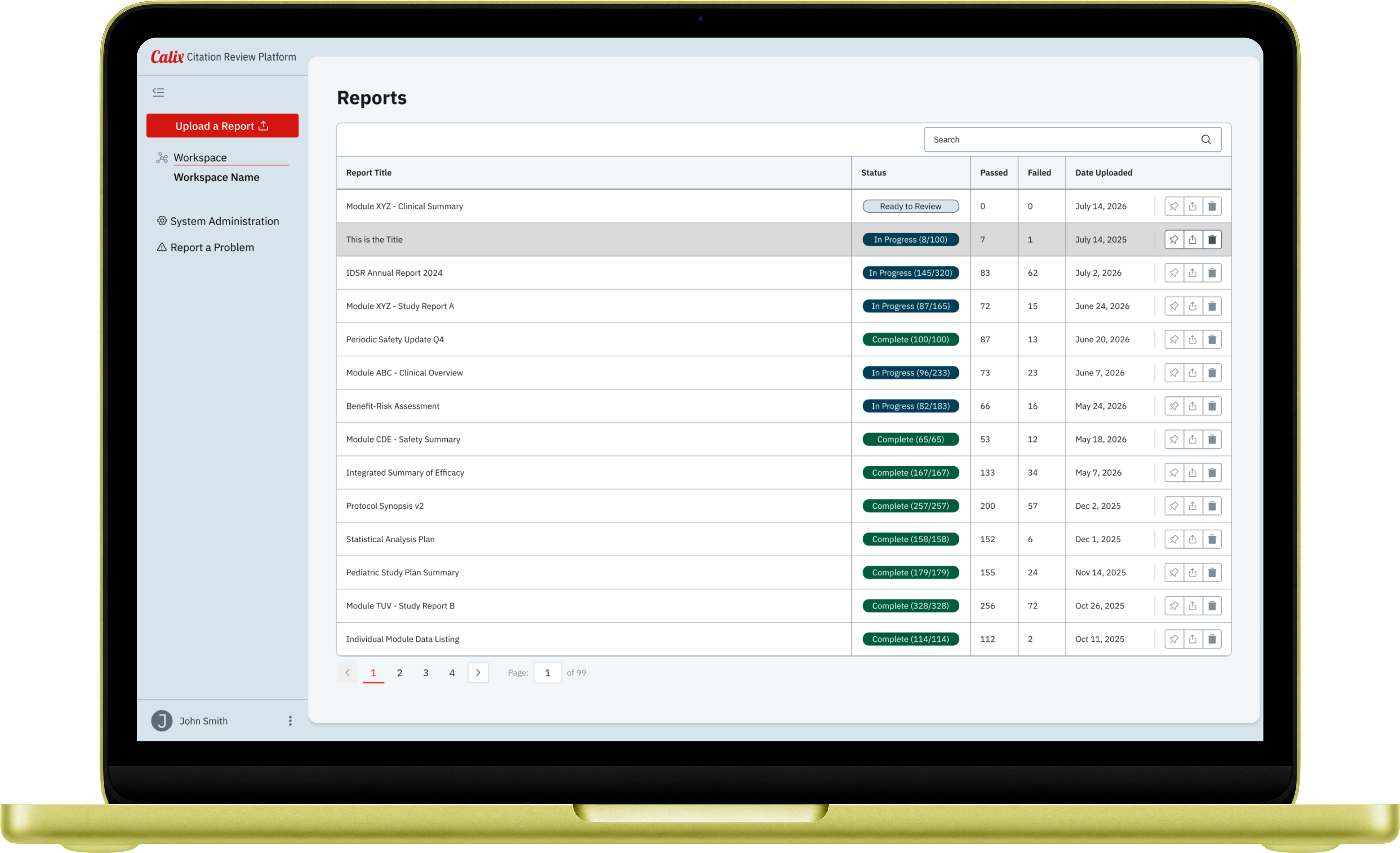 Citation Review Platform