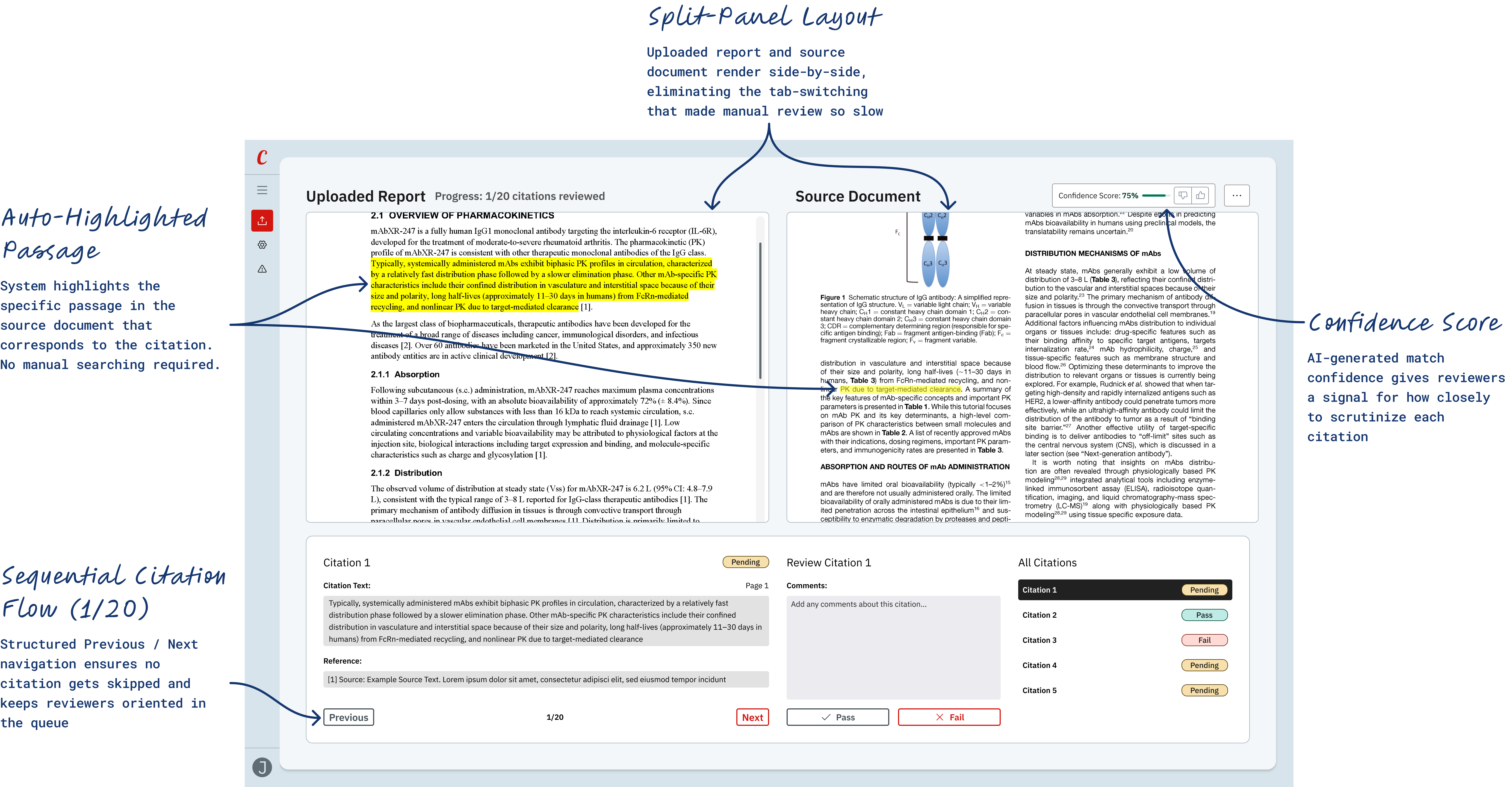 Citation Review Flow